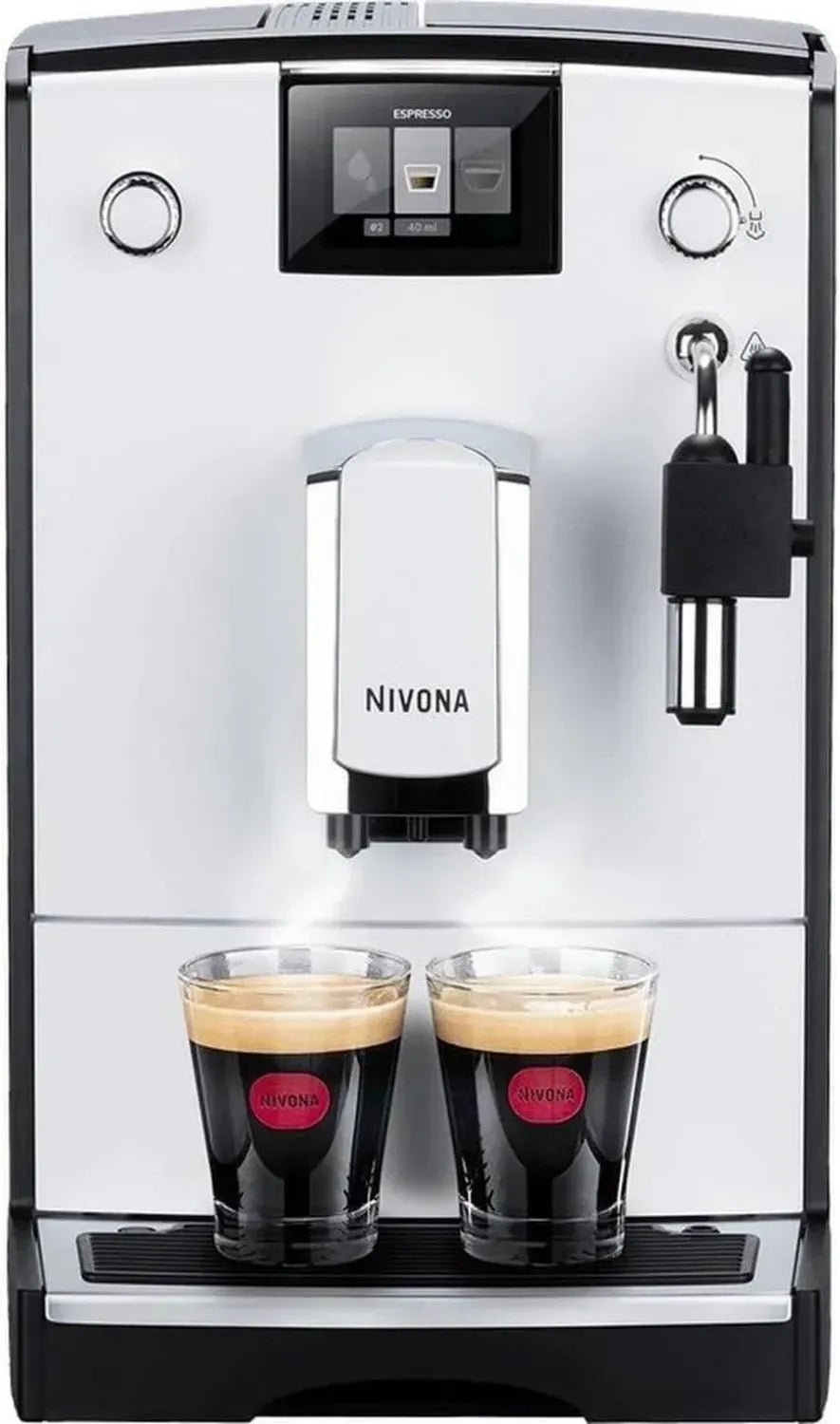 NIVONA CAFEROMATICA 560 Kaffeevollautomat mit Milchaufschäumer, Weiß