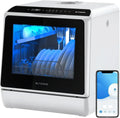 Kompakte Geschirrspülmaschine, BlitzHome Smart Tischgerät mit App-Steuerung