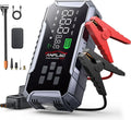 ANFLAG 7000A Starthilfe mit Kompressor 160PSI, 26800mAh Powerbank für Autos bis 12.0L Diesel und alle Benziner, Inklusive Starthilfekabel und LED-Licht